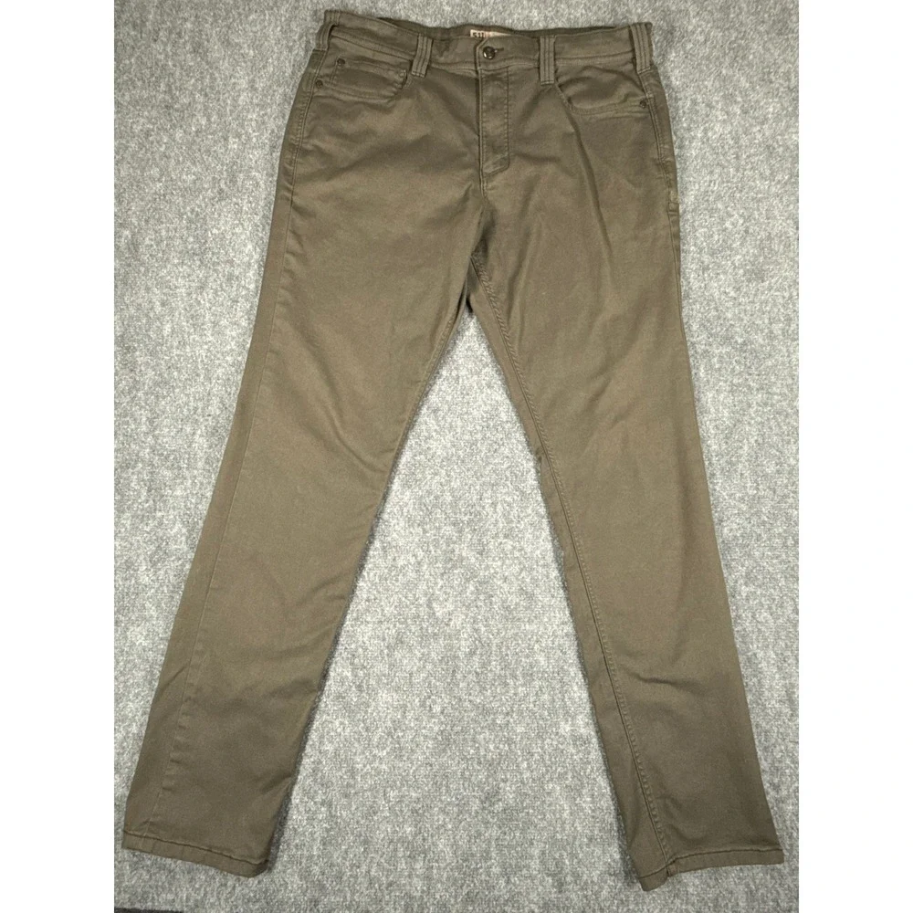 5.11 Tactical Defender-Flex Slim Pants Mens 38x36 Ranger Green 5-Pocket